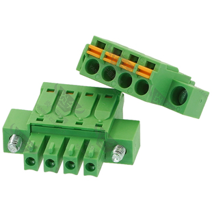 3.5mm炎牛连接器免螺丝PCB接线端子YN15EDGKNM/KF2EDG/FMC1.5-STF