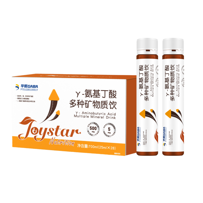 卓越星Joystar益高γ氨基丁酸+赖氨酸组合华熙gaba儿童成长钙镁锌