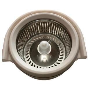 拓扑大卫拖把单桶旋转手压加粗一体杆脱水蓝钢塑料盘所有配件正品