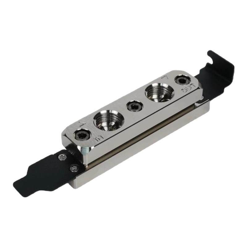 IceMan Cooler 水冷PCI转接板 单槽PCI挡板 穿板注水头