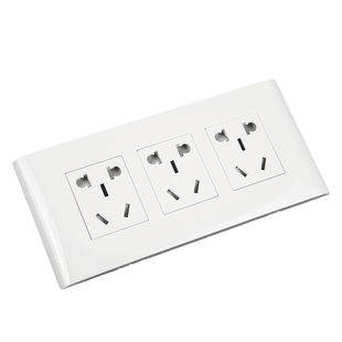 公牛118型插座五孔多孔六孔开关面板带USB网络组合模块网线暗装