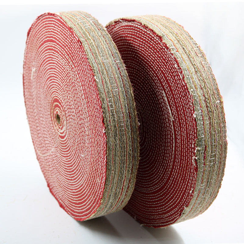 不锈钢抛光轮200/250/300/350 麻轮剑麻轮抛光布轮麻布压轮镜面轮