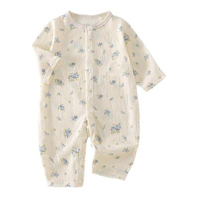 婴儿夏季薄款连体衣哈衣
