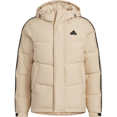 Adidas/阿迪达斯正品新款男女经典条纹保暖防风羽绒服JW6735