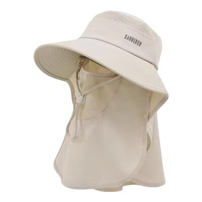 夏季遮全脸防晒帽子女款