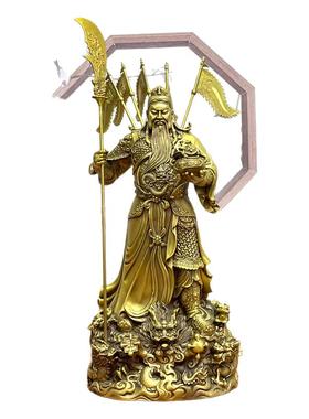 开业礼品托宝家居武财神摆件纯铜