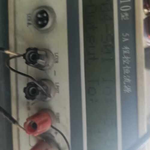 议价威日VR710程控恒流源，5A偏流源，功能正常，接口齐全维修