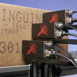 喷头不堵水泥化工行业专用喷码 机 宁波禾森自动SQ 2大字符喷码