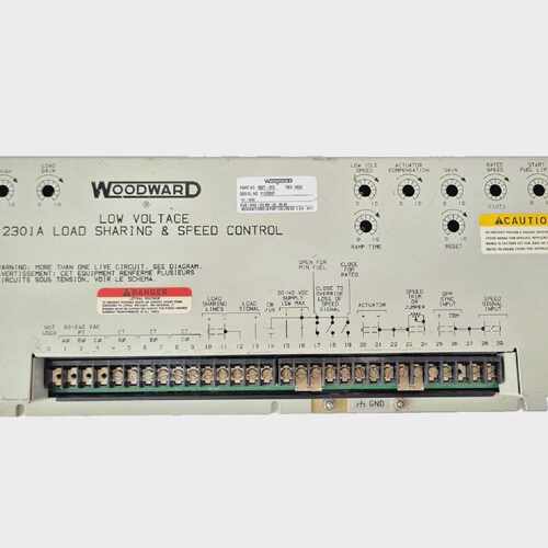 WOODWARD 9907-018 LOW VOLTAGE 2301A LOAD SHARING & SPEED CON