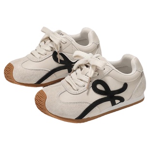 星期六儿童运动鞋2025新款秋季男女童德训鞋小学生轻便休闲小白鞋