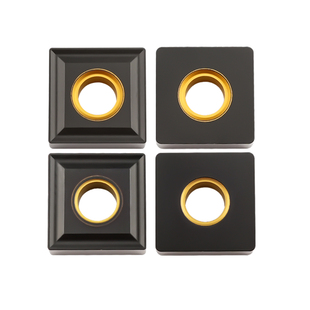 数控刀片正方形四方SNMG120404/120408/SNMA铸铁专用钢件中孔黄