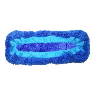 加厚双面珊瑚绒拖把套布大小通用松紧绳拖布替换布超厚吸水清洁布