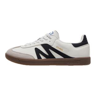 骆驼板鞋男女2025新款平底小白鞋时尚复古休闲鞋男士百搭德训鞋