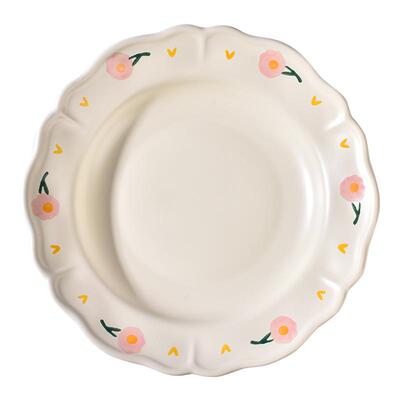 盘子高级感釉下彩精致家用