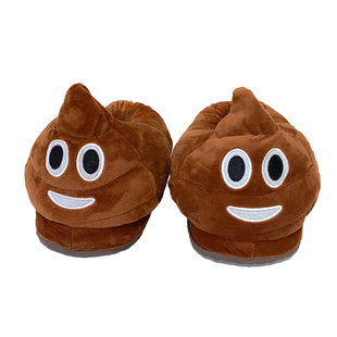 搞怪棉拖鞋女大便便家居创意保暖可爱动漫冬季滑稽包跟棉鞋情侣款