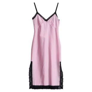 Alexander Wang女士时尚蕾丝吊带裙连衣裙银泰百货精品 301596