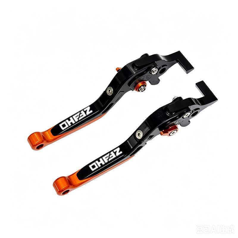 适用极核AE2Pro/AE4se+/AE4Pro2+改装刹车手把可调防摔拉杆牛角