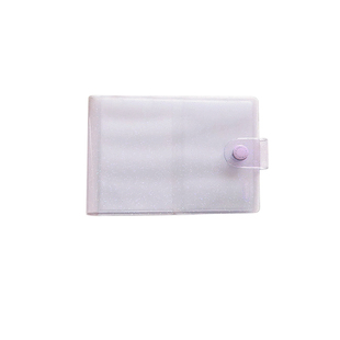 Jamstudio果冻闪闪迷你拍立得小相册插页式咕卡明星小卡收纳册簿