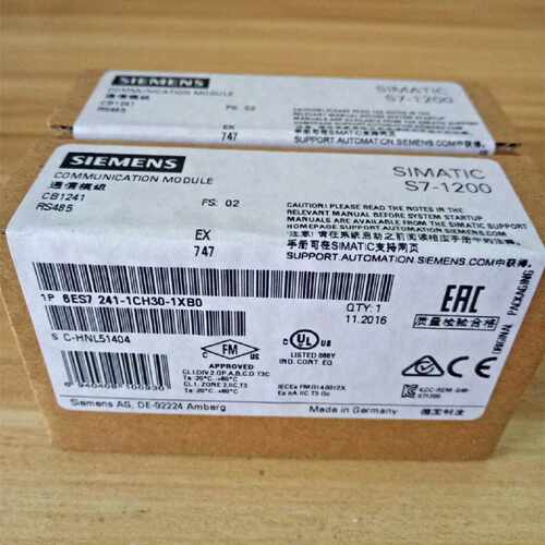 议价西门子S7-1200 CB1241 RS485信号板通讯模块 6ES7241-1CH30-1
