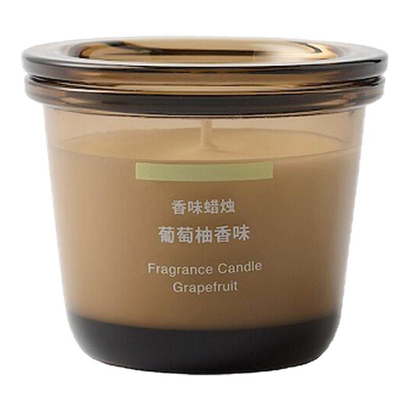 代购MUJI无印良品香味蜡烛新品香薰室内芳香空气清新氛围蜡烛送礼