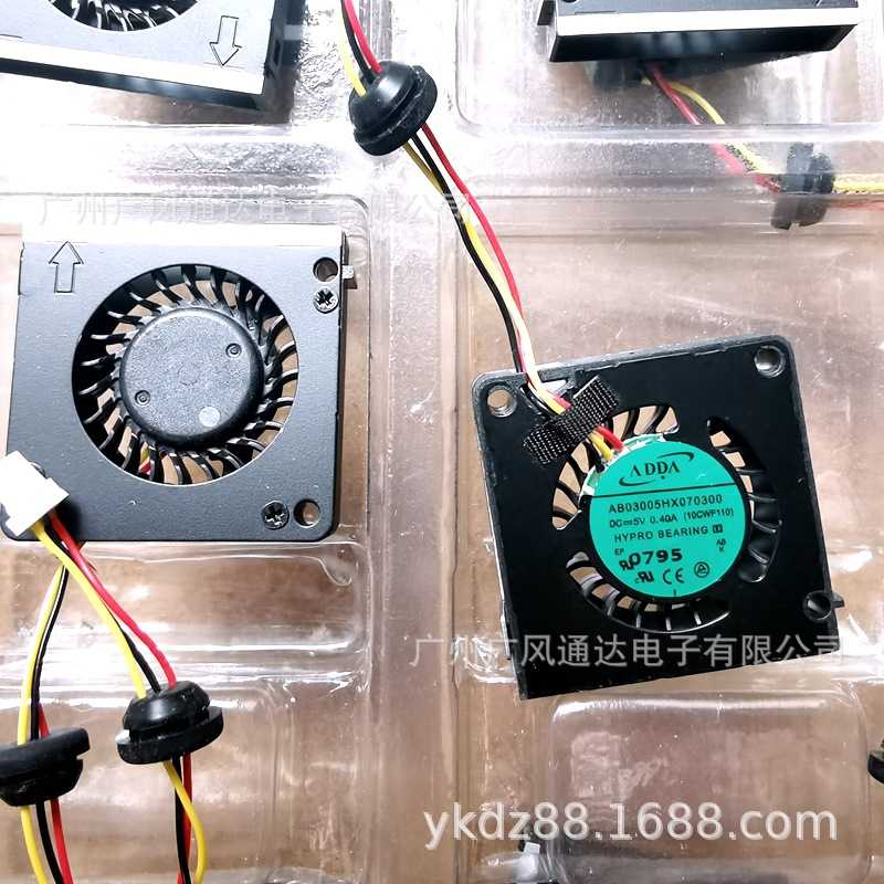 AB03005HX070300 ADDA  3007 5V   3CM 超薄显卡无人机风扇