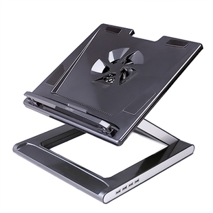 Actto安尚笔记本电脑支架便携扩展任意角度散热器垂直升降折叠托