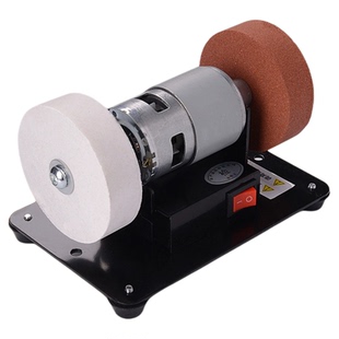 新款磨剪刀打磨金属加工砂轮机台式多功能磨刀器家用电动磨石机