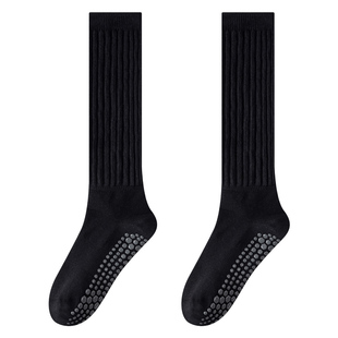 瑜伽袜子防滑专业女普拉提2025新款秋冬室内运动专用小腿堆堆长筒