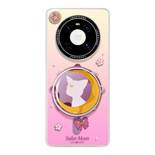 MASFEIL × 星空露娜适用华为Mate80Promax手机壳磁吸mate60支架p60套mt40e女款p40全包0防摔网红mt70por新50