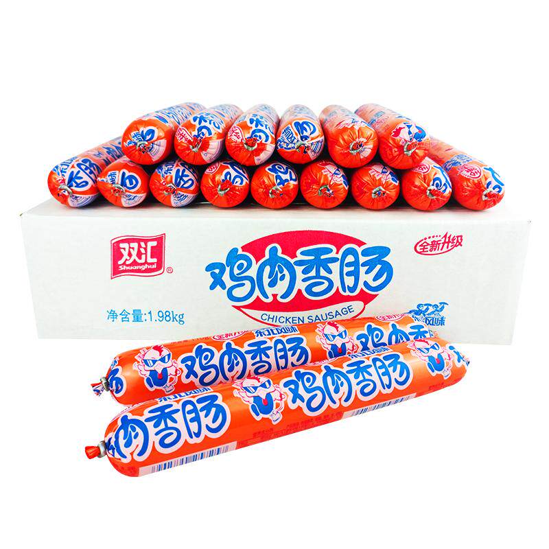 双汇鸡肉肠105g*18支整箱火腿肠