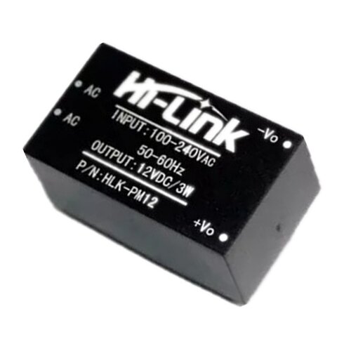 AC-DC隔离电源模块220v转12v智能家居开关 降压电源模块HLK-PM12
