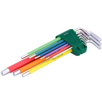 世达彩虹9件特长6/7/8内六角扳手