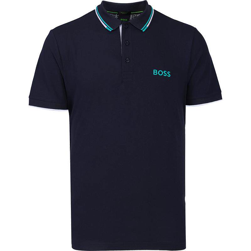 HugoBoss男士新款短袖Polo衫