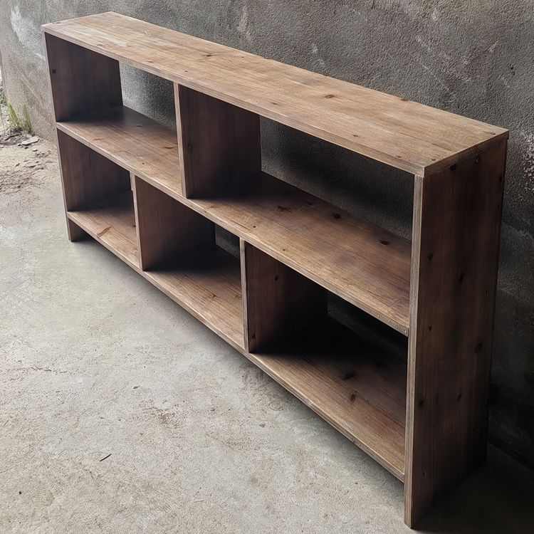 简易书架落地置物架靠墙矮书柜家用桌面多层收纳架子小储物柜M082