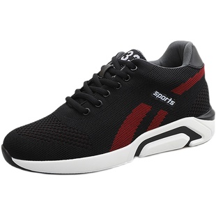 新款内增高男鞋6cm8cm10网布透气男士运动休闲鞋2025秋冬男增高鞋