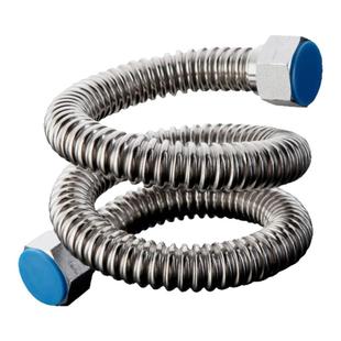 电热水器进水管软管4分冷热水龙头进水管耐高温可折叠变形波纹管