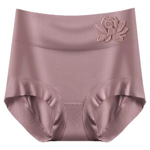 【妈妈也说好】中老年高腰内裤女大码裆布加宽抗菌莫代尔三角裤