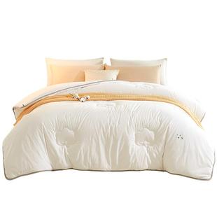 罗莱家纺棉被子被芯100%新疆全棉棉花加厚冬被春秋被四季通用保暖