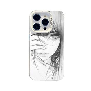 齐刘海少女适用小米15手机壳17/14pro红米k80/90/k70动漫note13二次元k60新款12小众11ultra高级感k50/10/k40