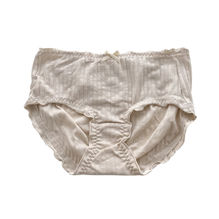 内裤纯棉法式女蜜桃臀提臀女裤女士中腰裤衩女生舒适短裤棉质透气