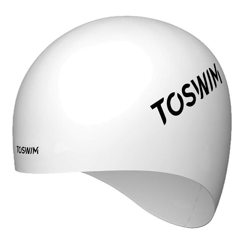 TOSWIM专业竞技泳帽防水硅胶竞速
