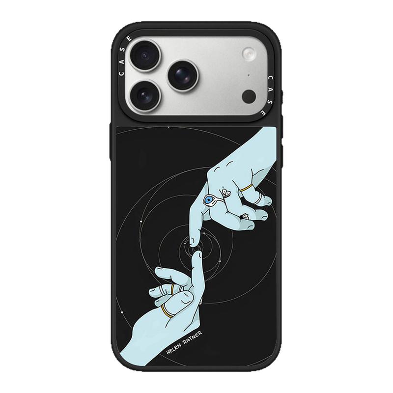 CASETiFiY错落繁星手指连接适用苹果iPhone16pro/17ProMax/15plus手机壳14明星同款13磁吸防摔华强北平替潮女