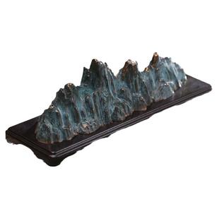 千里江山香炉  创意摆件家用室内沉香线香香盒插香薰炉茶道摆件