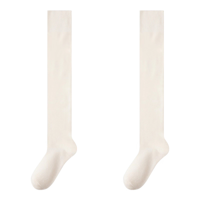 羊毛袜子女秋冬保暖瘦腿过膝袜子