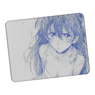 EVA明日香二次元游戏电竞无畏契约cs鼠标垫fps瓦细面控制滑桌垫