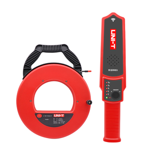 优利德UT661A手持高精度墙体管道测堵仪线管排堵器铁管PVC金属管