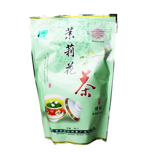 1袋包邮绿鸟茶叶 花茶茶叶浓香茉莉花茶精品特级茉莉花茶200g茶叶