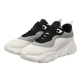 多走路风潮运动鞋女秋冬新款降落伞布透气男鞋高弹琥珀流光老爹鞋