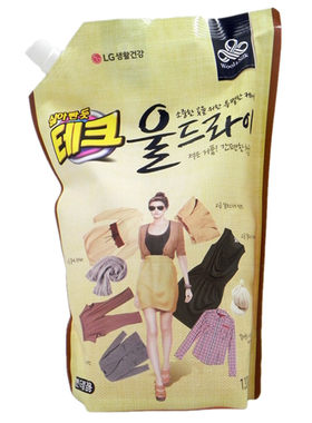 韩国进口乐金lg洗衣液1300ml花香
