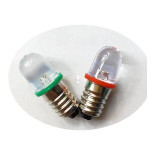 LED仪器指示灯E10B9 3V6V6.3V12V18V24V28V30V螺口卡口灯泡三色灯